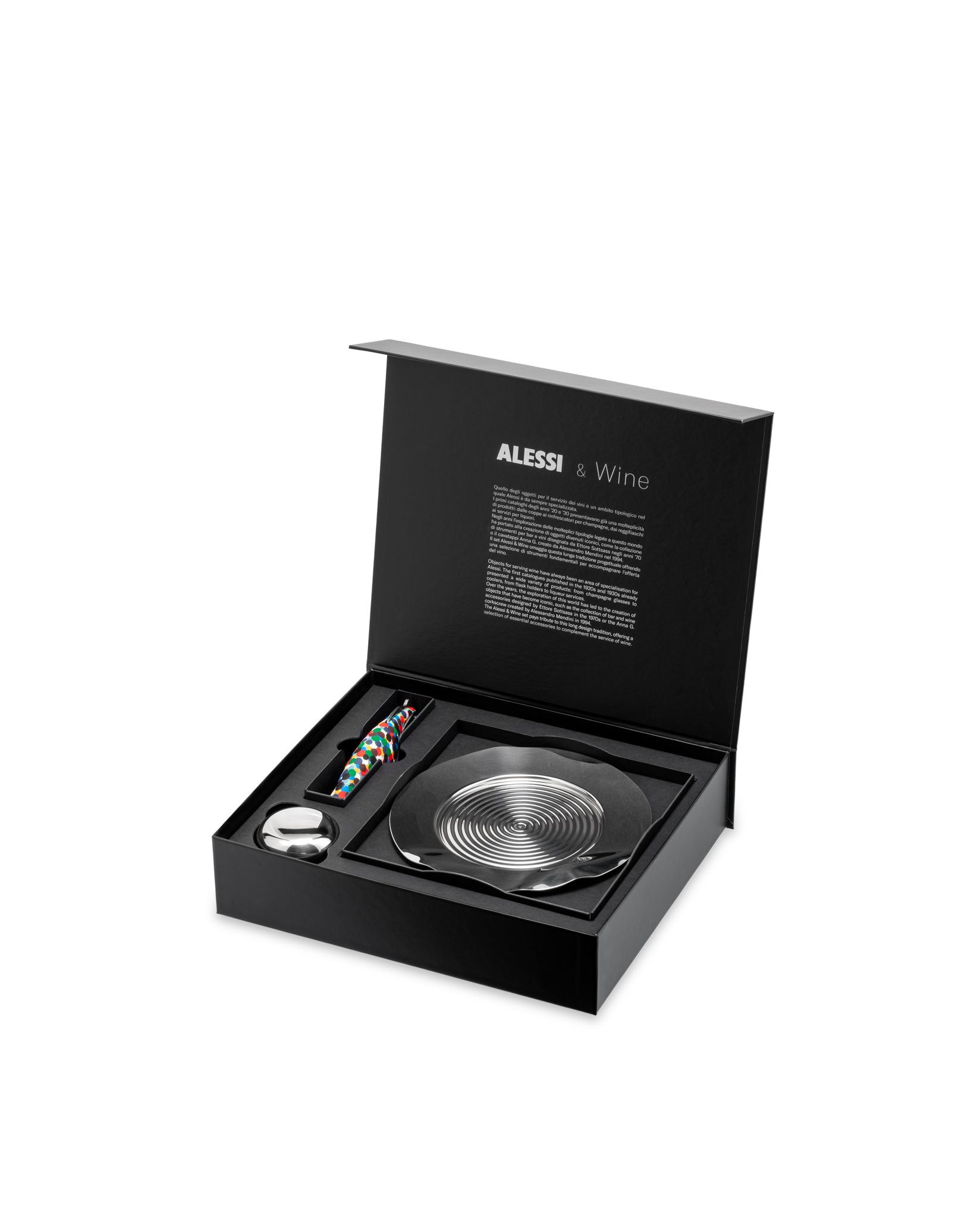 Alessi & Wine Default Title Wine Gift Set Alessi 2
