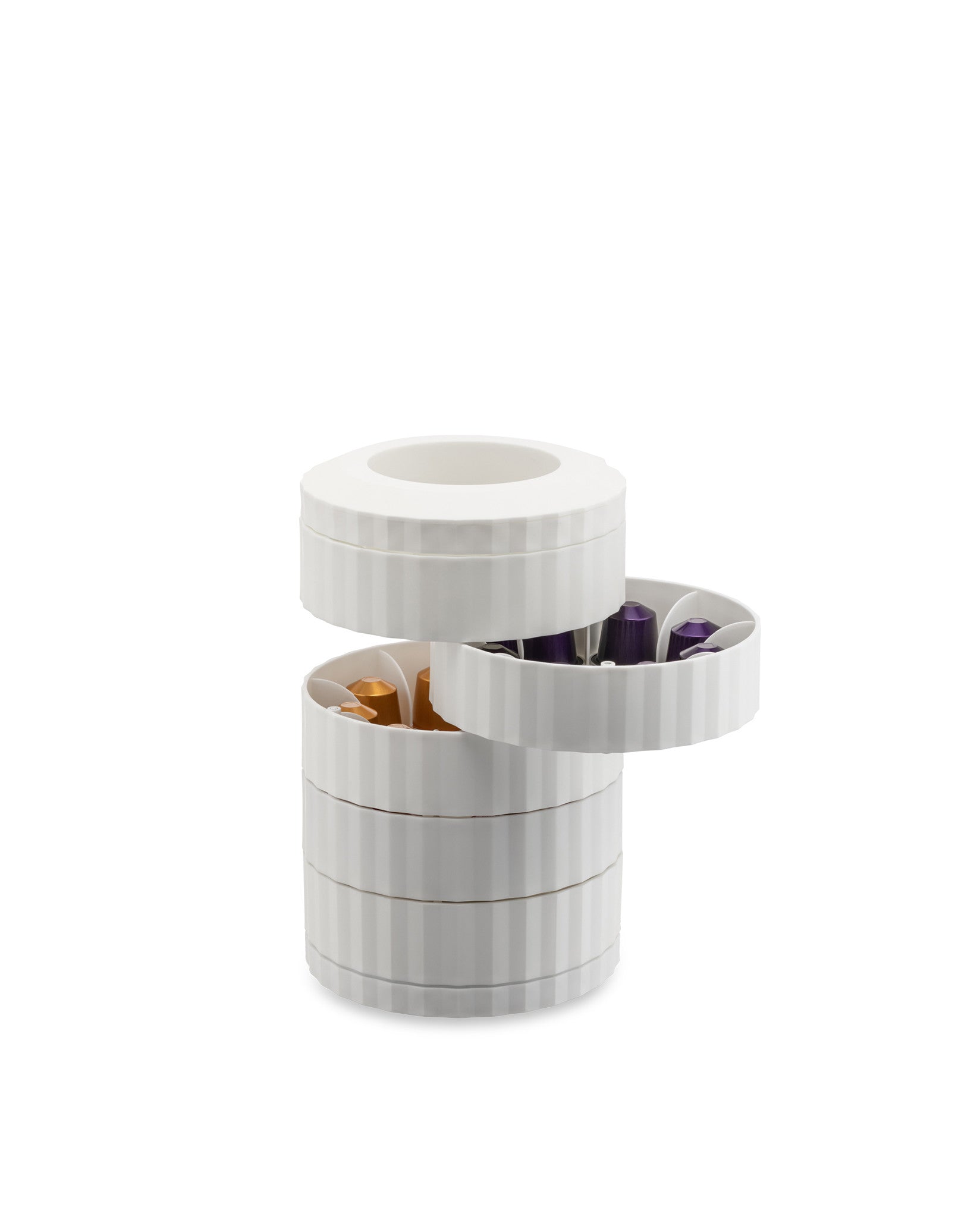 Plissé black Capsule holder Alessi 2
