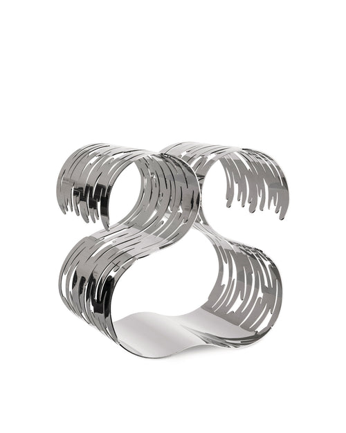 Barkcellar stainless steel Bottle rack Alessi