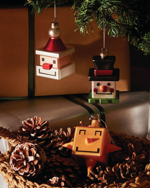 Santa Cube Default Title Christmas ornament Alessi 1
