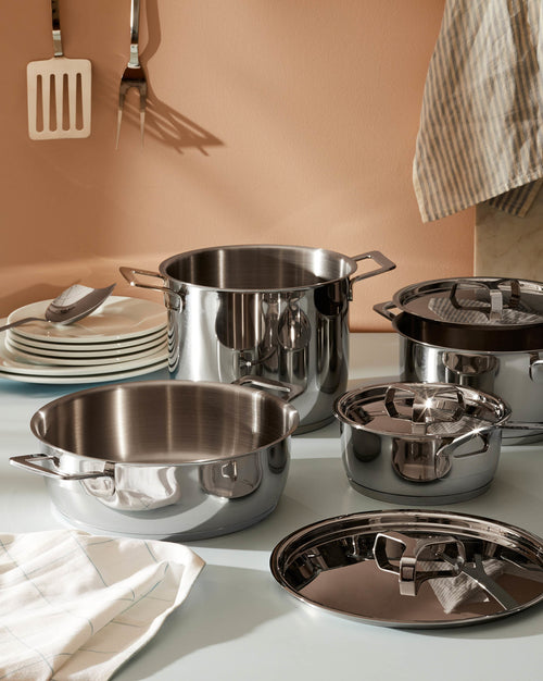 Pots&Pans Default Title Pots and pans set 9 pieces Alessi 1