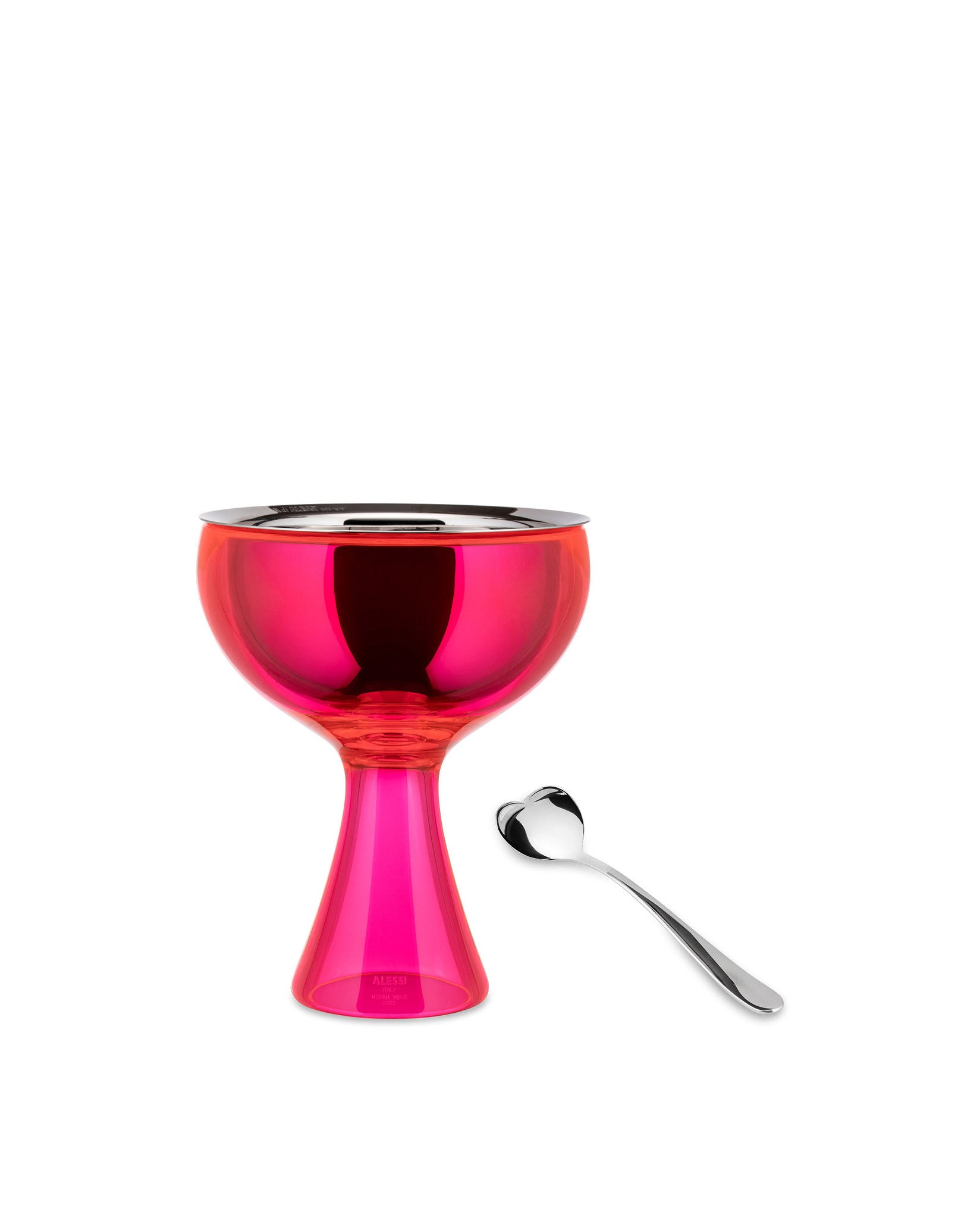 Big Love pink Ice cream bowl Alessi