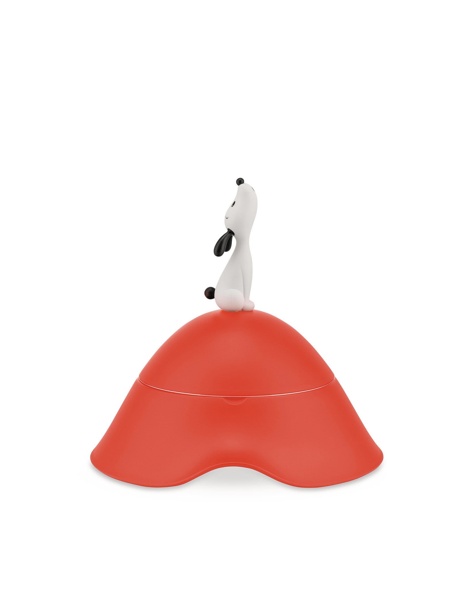 Lulà black Dog bowl Alessi 4