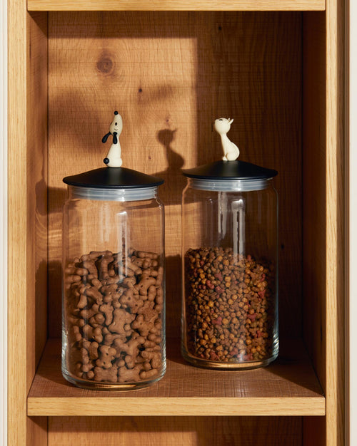 MiòJar Red Orange Jar for cat food Alessi 1