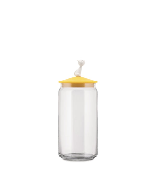 MiòJar Red Orange Jar for cat food Alessi 3