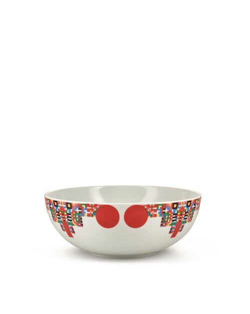 Holyhedrics Default Title Pastry and nut bowl in decorated porcelain Alessi 3