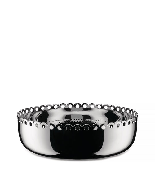 Edges stainless steel Basket Alessi