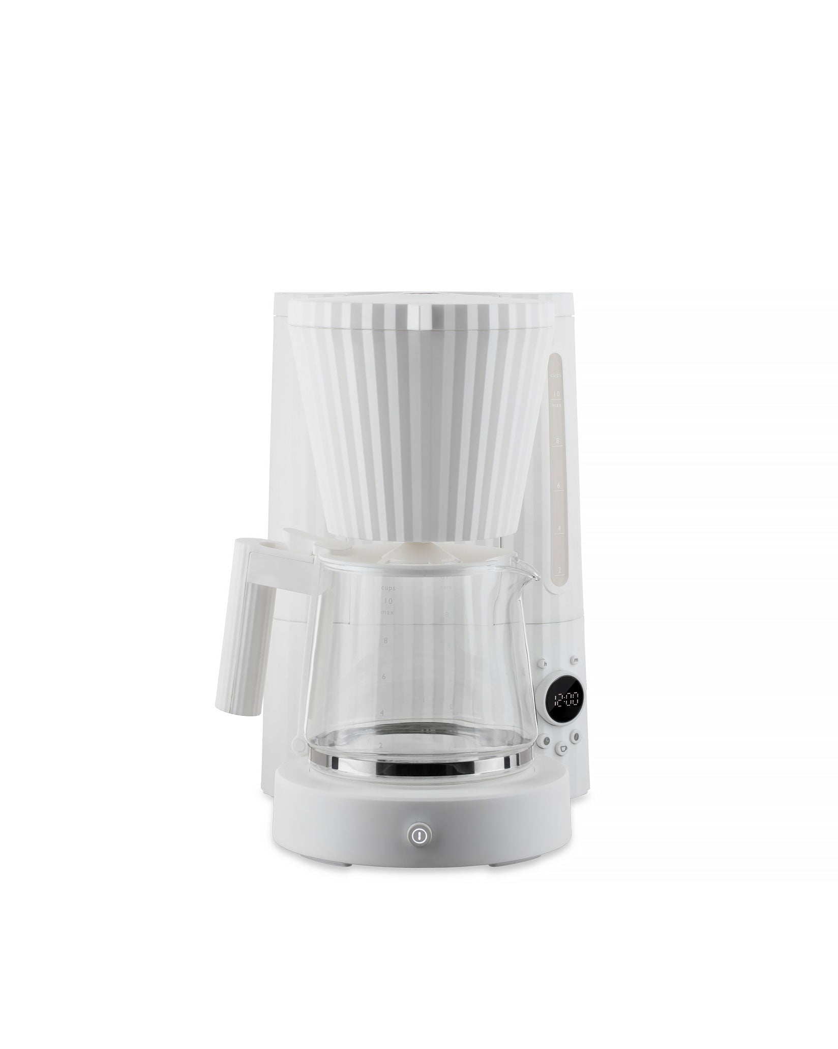 Plissé white Drip coffee maker. European plug. Alessi 2