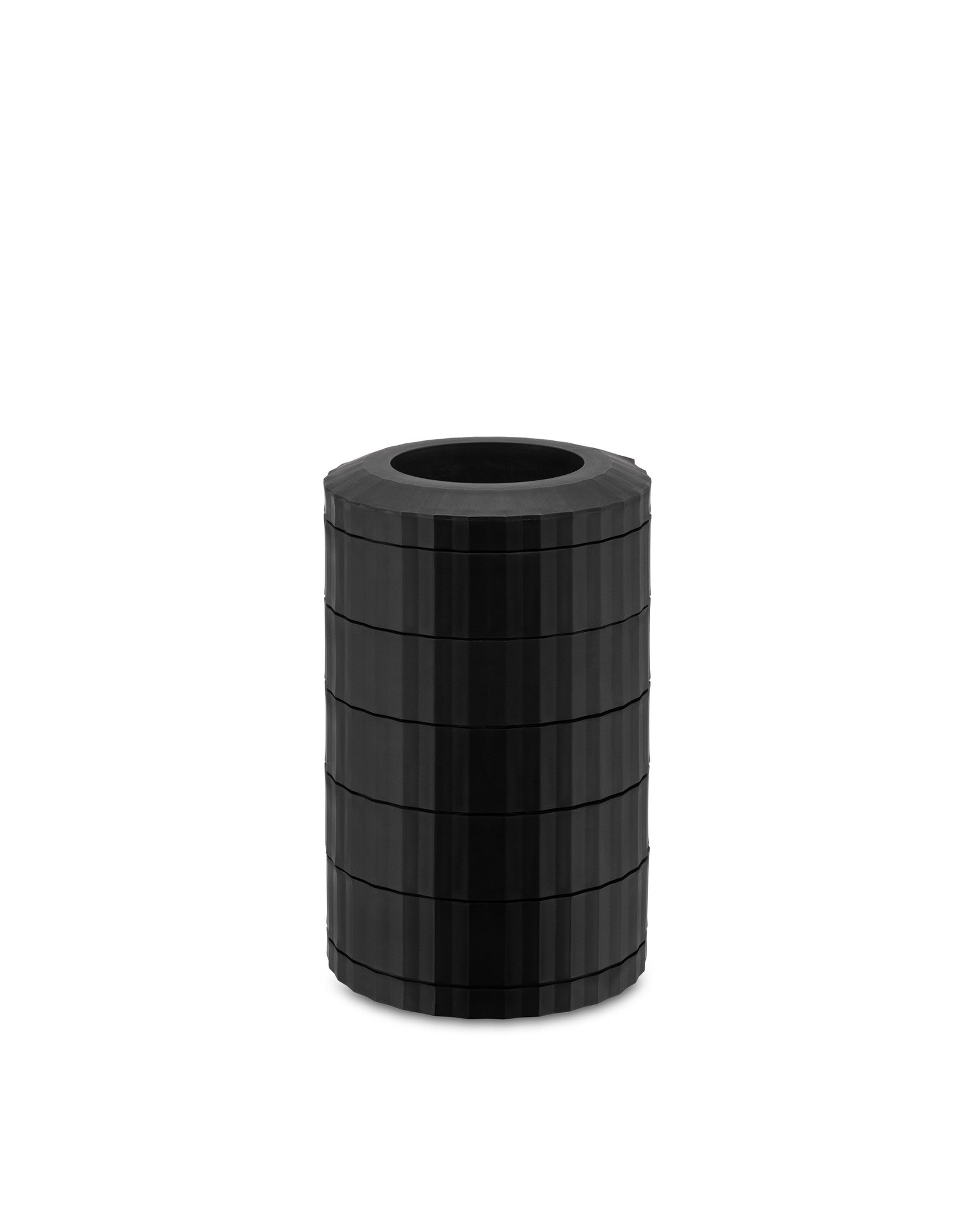 Plissé black Capsule holder Alessi