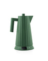 Plissé green Electric kettle. European plug Alessi