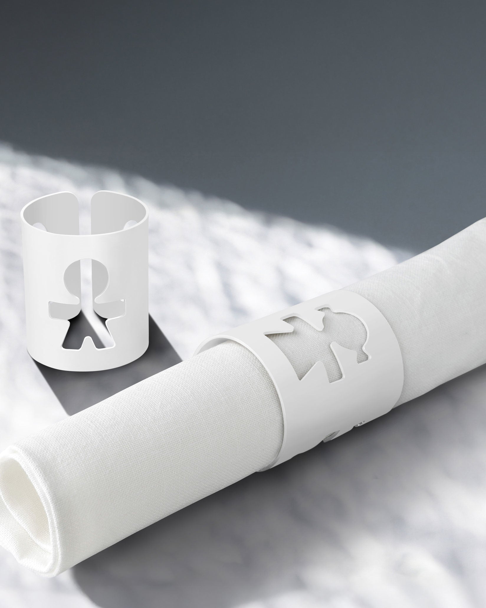 Girotondo Default Title Set of 2 napkin rings Alessi 1