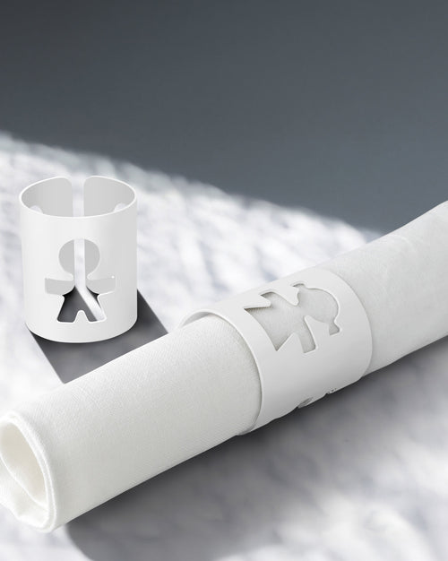 Girotondo Default Title Set of 2 napkin rings Alessi 1