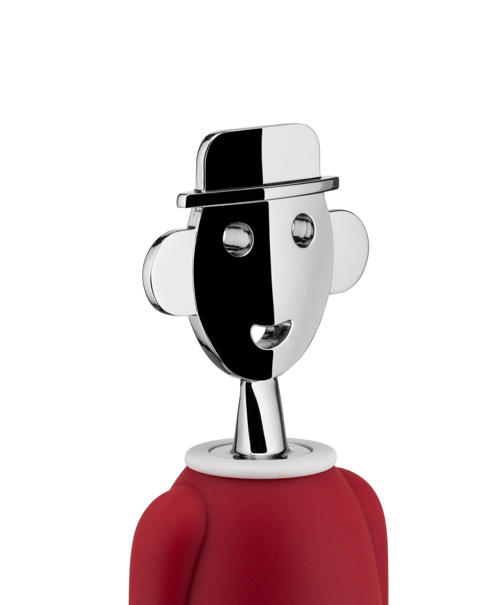 Alessandro M. red and white Corkscrew Alessi 2