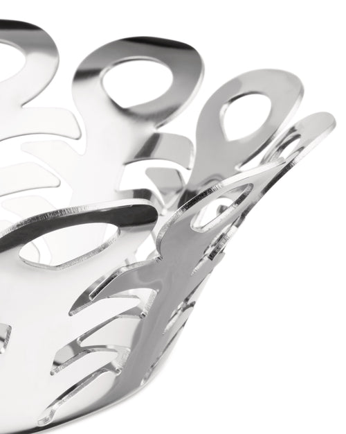 Vimini stainless steel, cm 21 || inch 8¼″ Basket Alessi