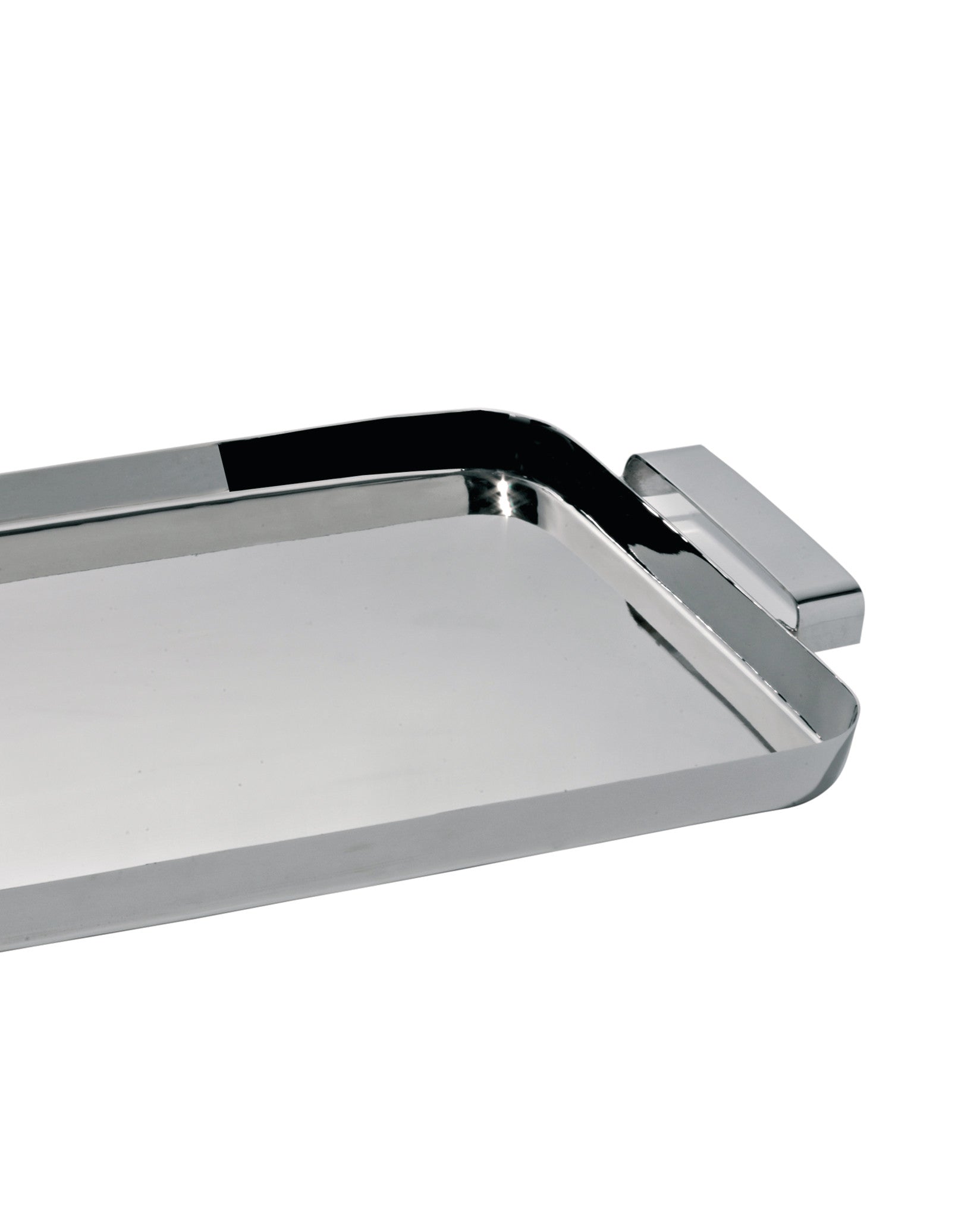 Tau Default Title Rectangular tray with handles Alessi