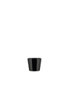 Tonale black Small cup. 4 pieces Alessi