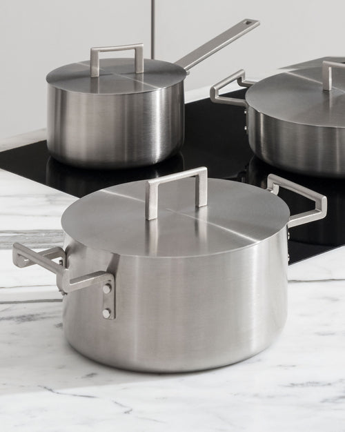 Convivio cm 20 || inch 8″ Casserole with two handles Alessi