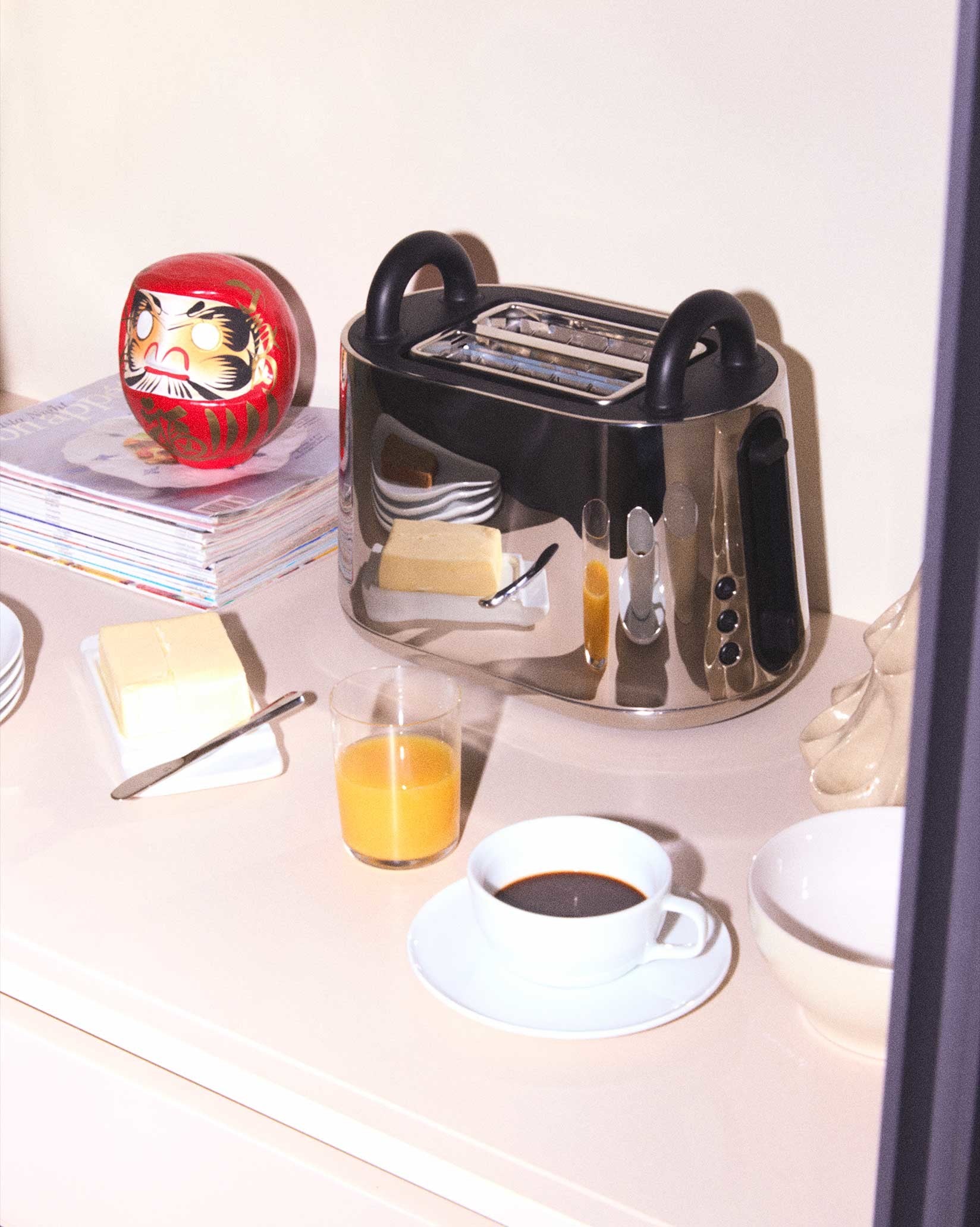 Toru Default Title Electric toaster. European adapter. Alessi