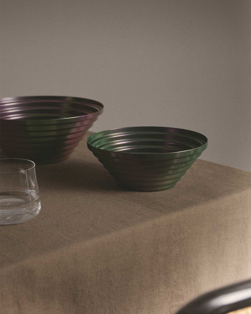 Maya steel Round basket Alessi