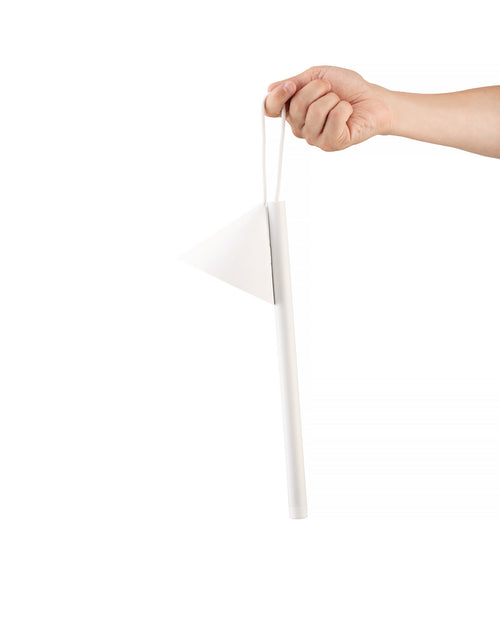 Tsumiki white Portable lamp Alessi