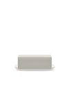 Mattina warm grey Butter dish Alessi