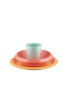 Giro Kids collection yellow, orange, green Children tableware Alessi