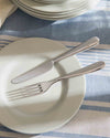 Nuovo Milano hollow handle Dessert knife. 6 pieces Alessi 1