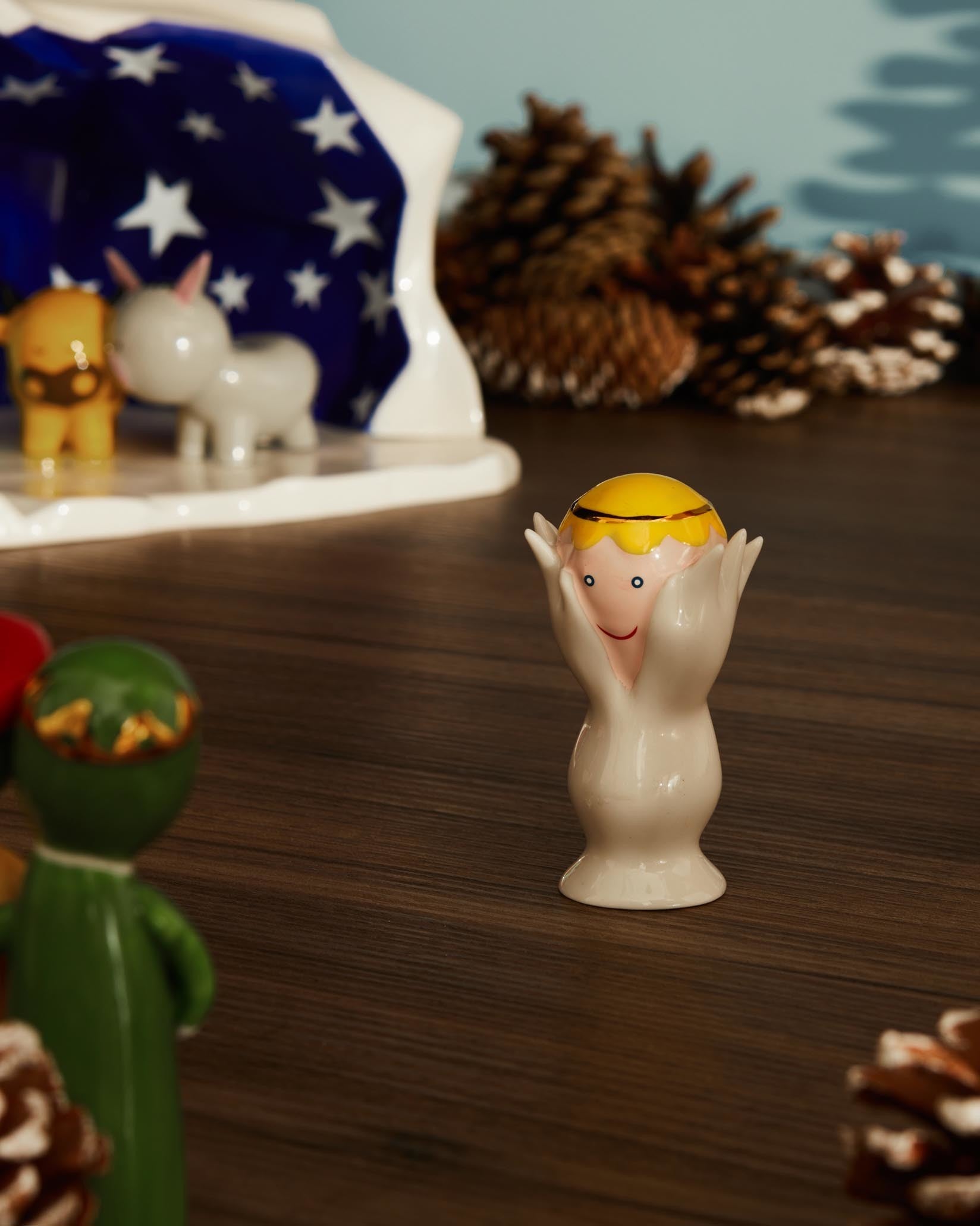 Alessi Proust Set of 3 Christmas Baubles 2.5