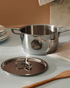 Pots&Pans Ø cm 16.00 || Ø inch 6¼″ Casserole with two handles Alessi 1