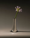 Trumpet silver-plated brass Flower vase Alessi 5