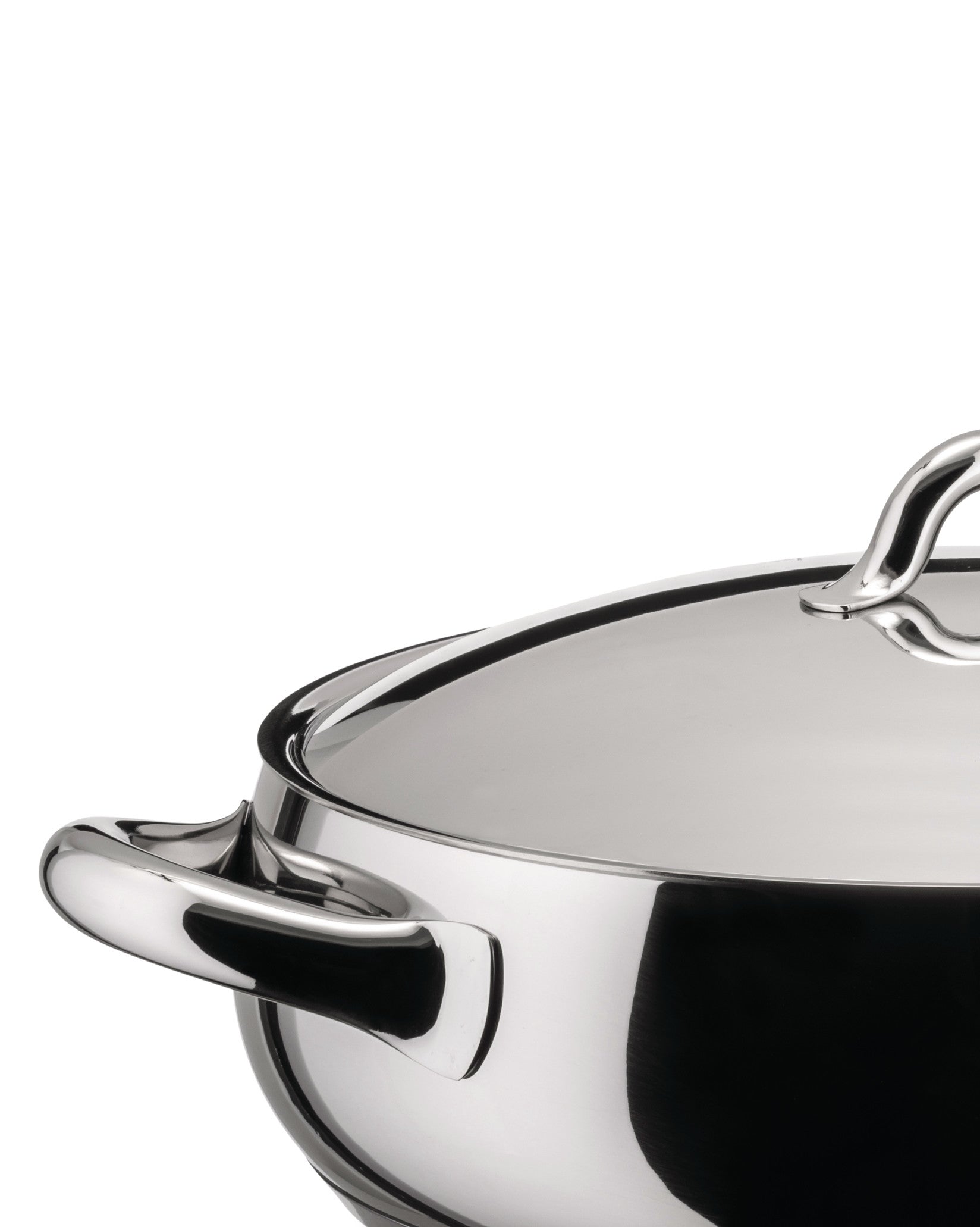 Mami cm 24 || 9½″ Low casserole with two handles Alessi 2