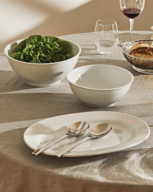 PlateBowlCup Default Title Oval serving plate Alessi