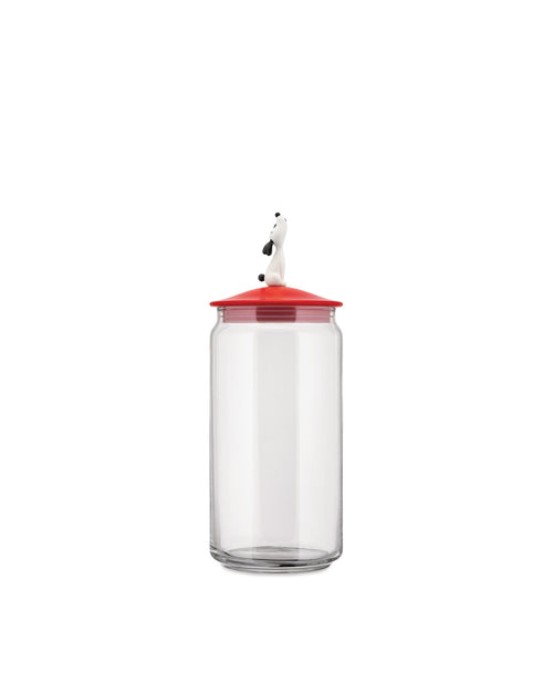 LulàJar Red Orange Jar for dog food Alessi
