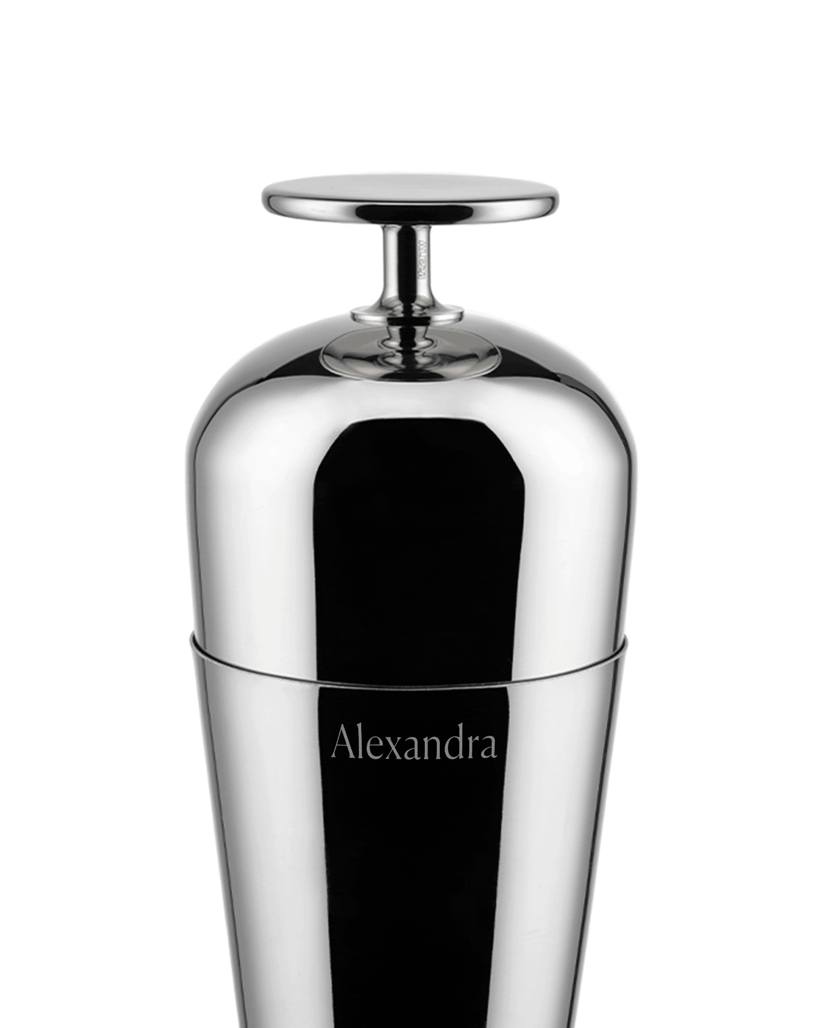 The tending box Default Title “Parisienne” cocktail shaker in 18/10 stainless steel. Alessi