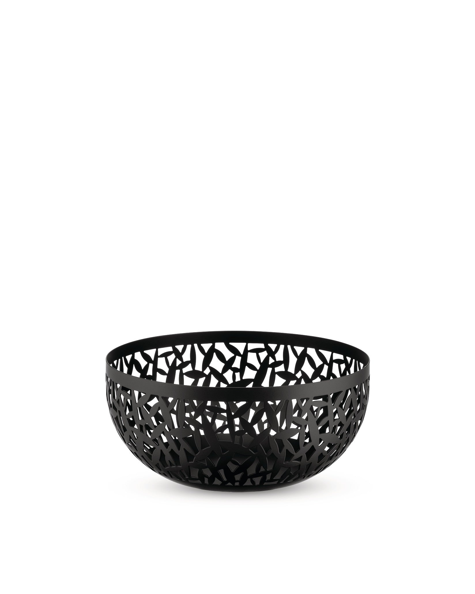 CACTUS! black, cm 21 || inch 8¼″ Fruit bowl Alessi