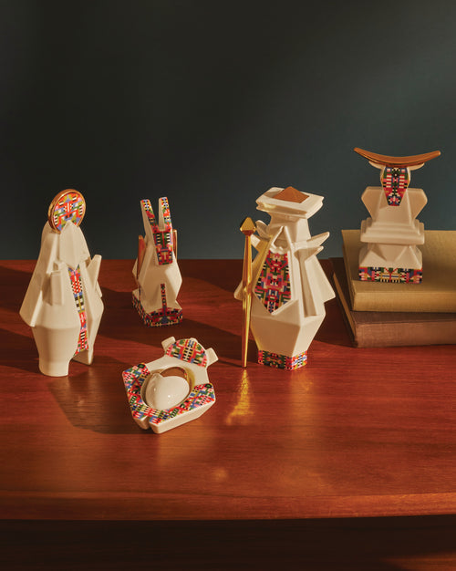Holyhedrics Mary Default Title Figurine in porcelain Alessi