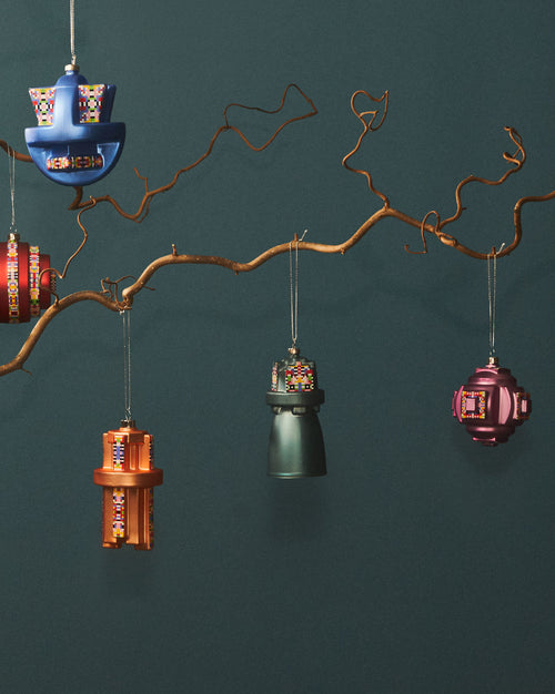 Holyhedrics - Fractal Default Title Christmas tree ornament. Alessi