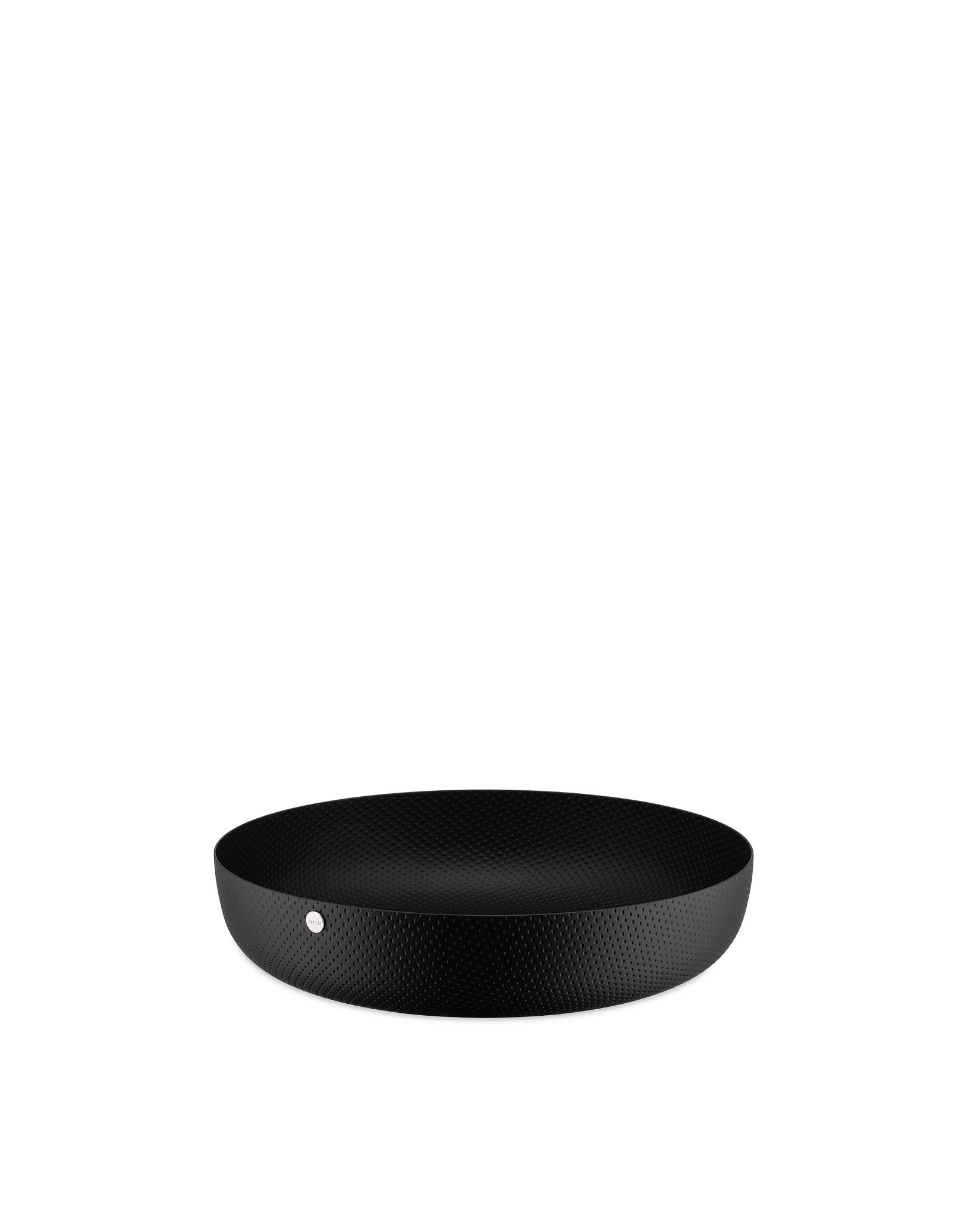 JM17 T black, cm 21 || inch 8¼″ Round basket Alessi