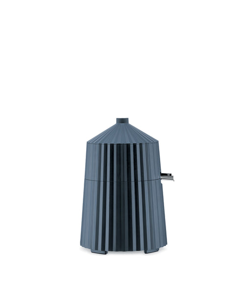 Plissé white Electric citrus-squeezer. European plug Alessi