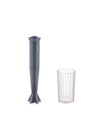 Plissé grey Hand blender. European plug Alessi