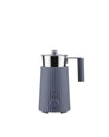 Plissé grey Multi-function milk frother. European plug Alessi