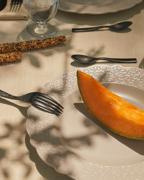 Dressed en plein air Default Title Dinner plate. 4 pieces Alessi